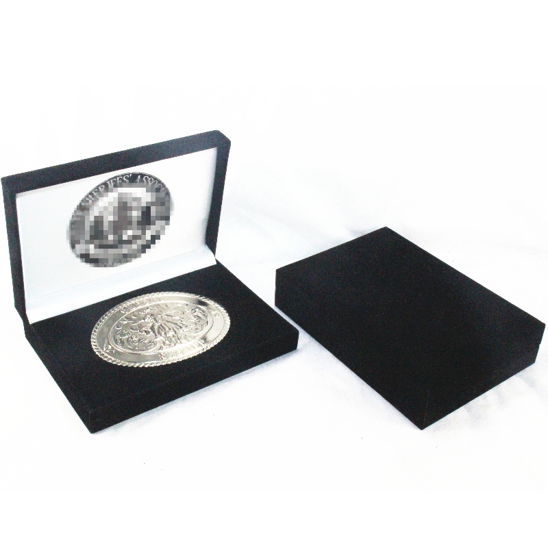 Item V-15H rectangle flannelette box for 130*80 mm multiple coins, badges, medals, cufflinks, etc. mm. 158*112*36, weight about 170g