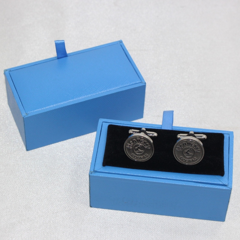 Item V-20 rectangle PU leather box for 60mm tie clip cufflinks, etc. mm. 85*45*36, weights about 55g