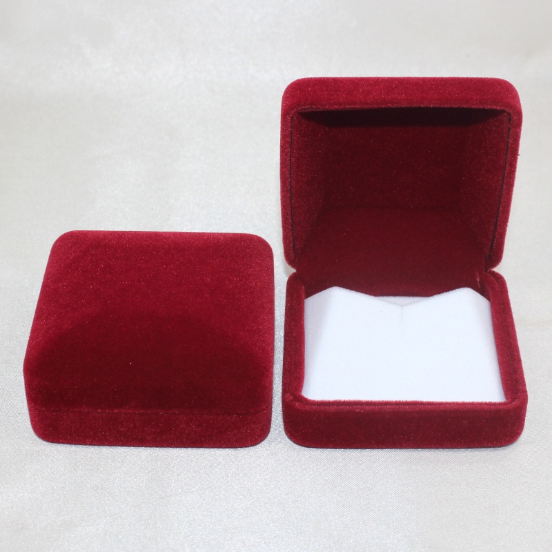 Item T-02 medal box covered by flannelette or PU Leather for 25-45mm coin, badge＆small medal, etc. mm.65*65*35mm, weights about 62g